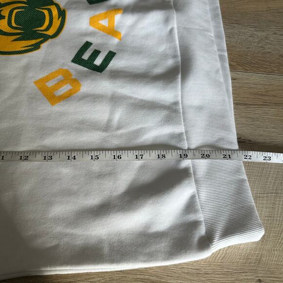 Baylor Bears Pressbox Women's Crewneck Sweatshirt White Small NEW - Picture 7 of 7